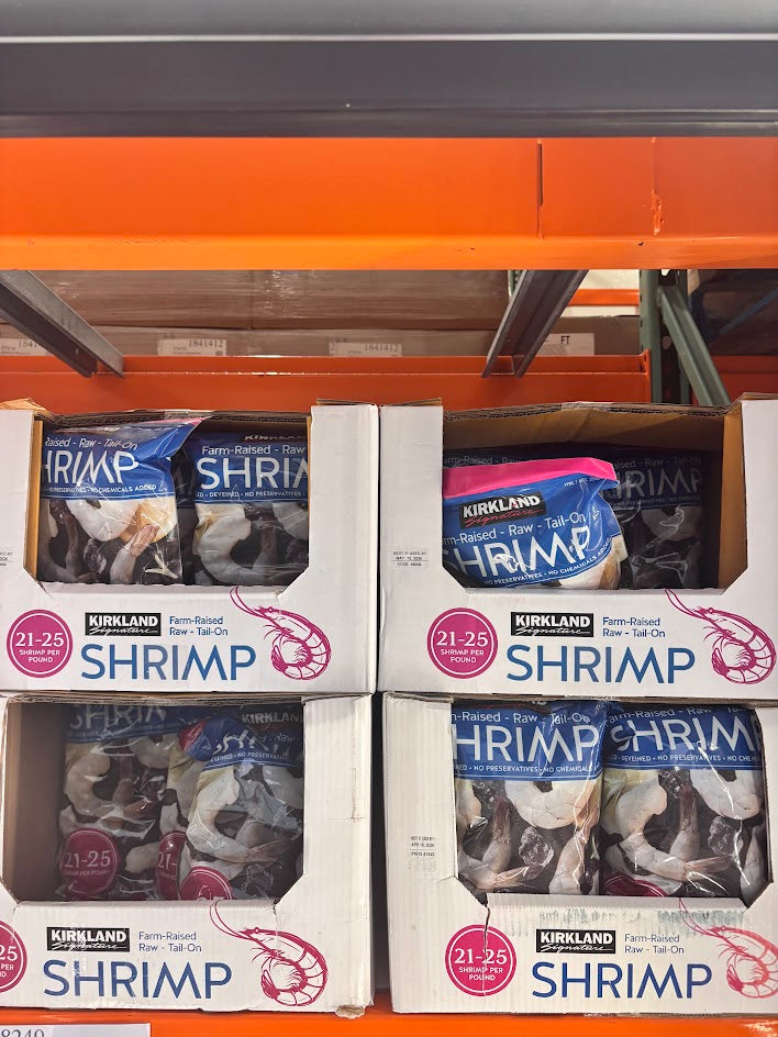 Kirkland Signature 21/25 Count Raw Shrimp, 2 lb