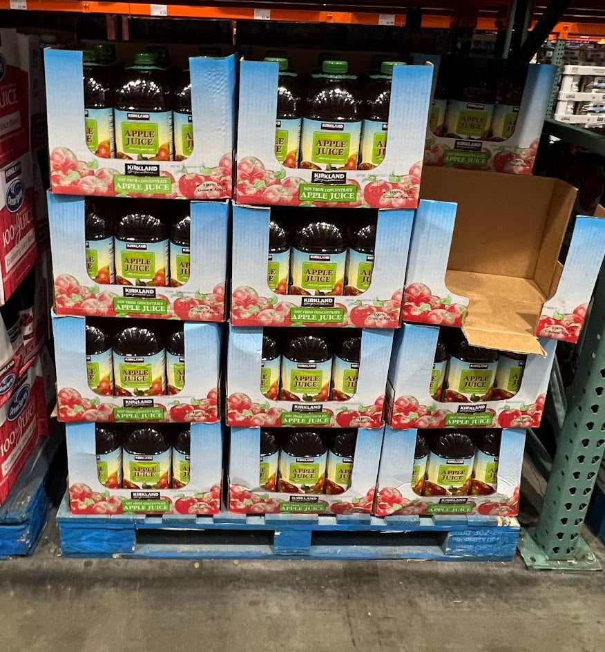 Kirkland Signature Apple Juice 2 ct, 128oz