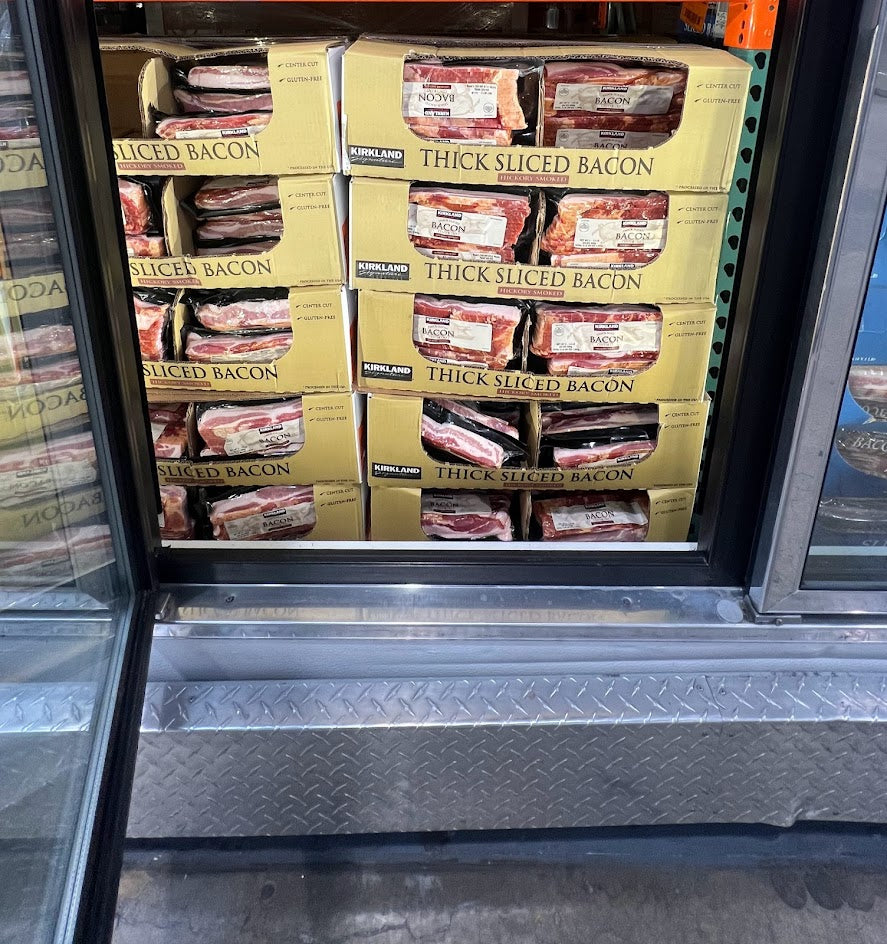 Kirkland Signature Thick Sliced Bacon 2 ct, 1.5 lb