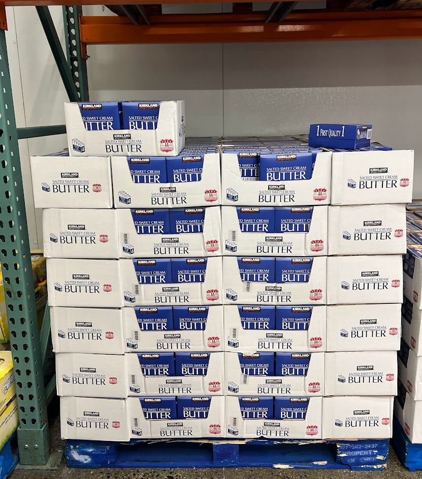 Kirkland Signature Salted Sweet Cream Butter, 16 oz , 4-count