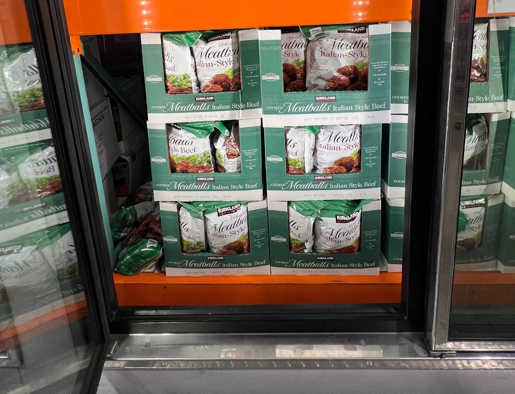 Kirkland Signature Italian Style Beef Meatballs, 6 lbs