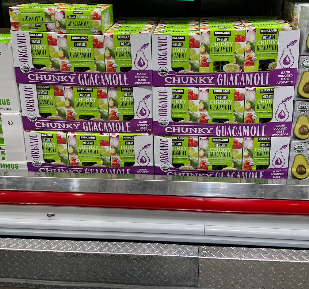 Kirkland Signature Organic Guacamole 16 ct, 2.5 oz Cups