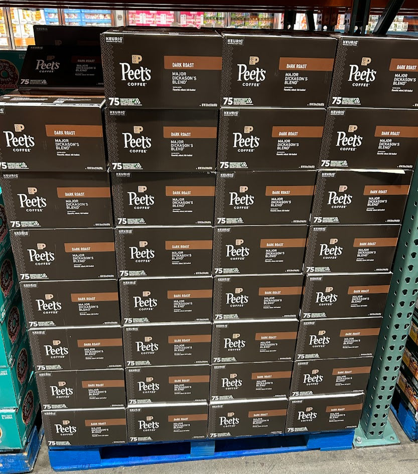 Peet's Coffee Major Dickason's Blend K-Cup Pod, 75-count