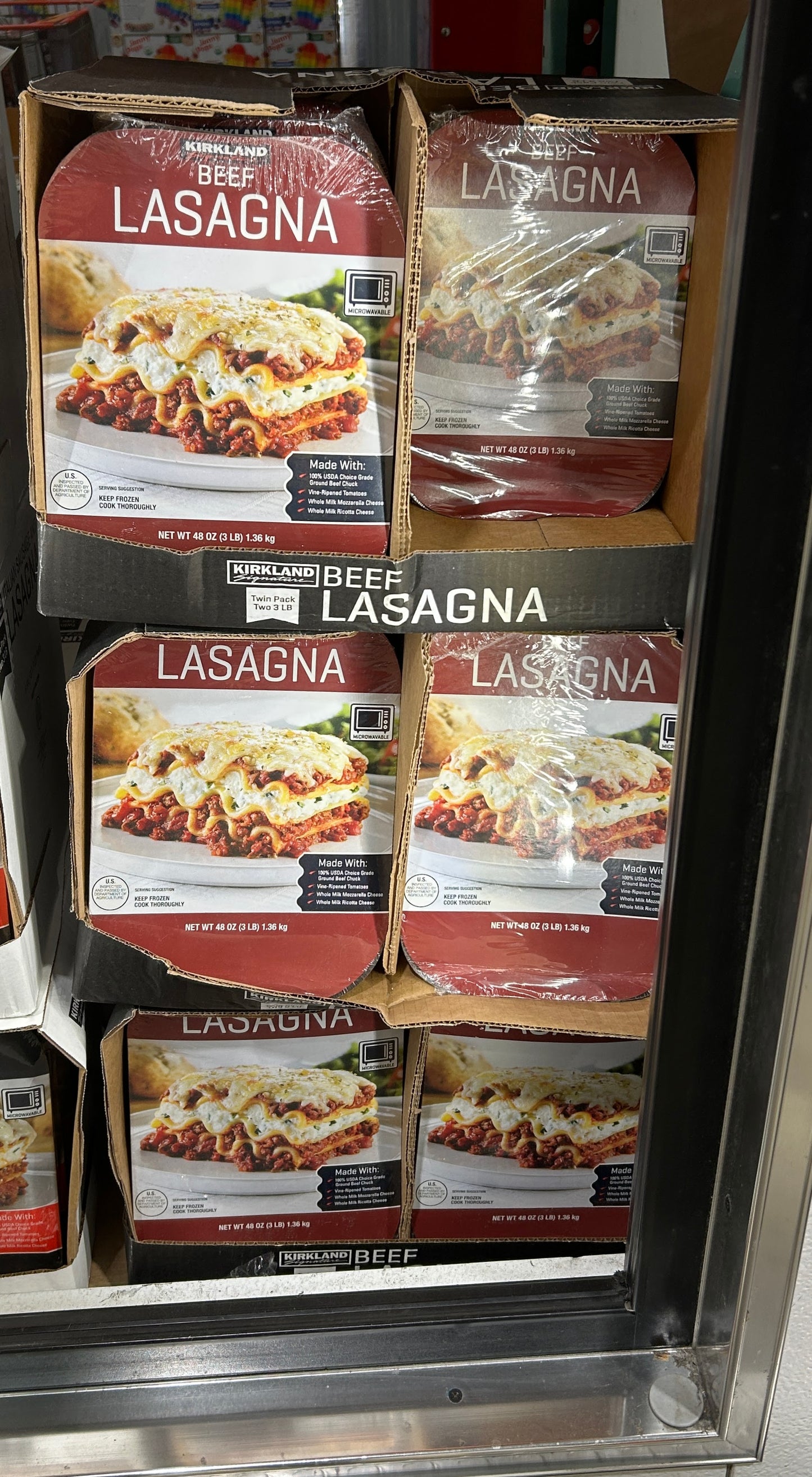 Kirkland Signature Beef Lasagna 2 ct, 48 oz