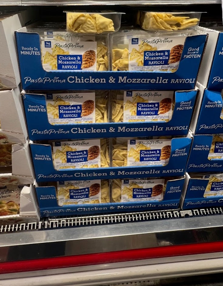 Pasta Prima Chicken & Mozzarella Ravioli 2 ct, 18 oz