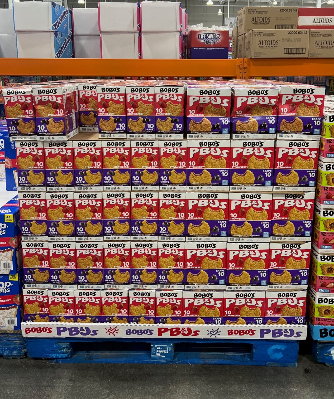 Bobo's PB&Js Oat Sandwich Bar Variety Pack 20 ct, 2.1 oz