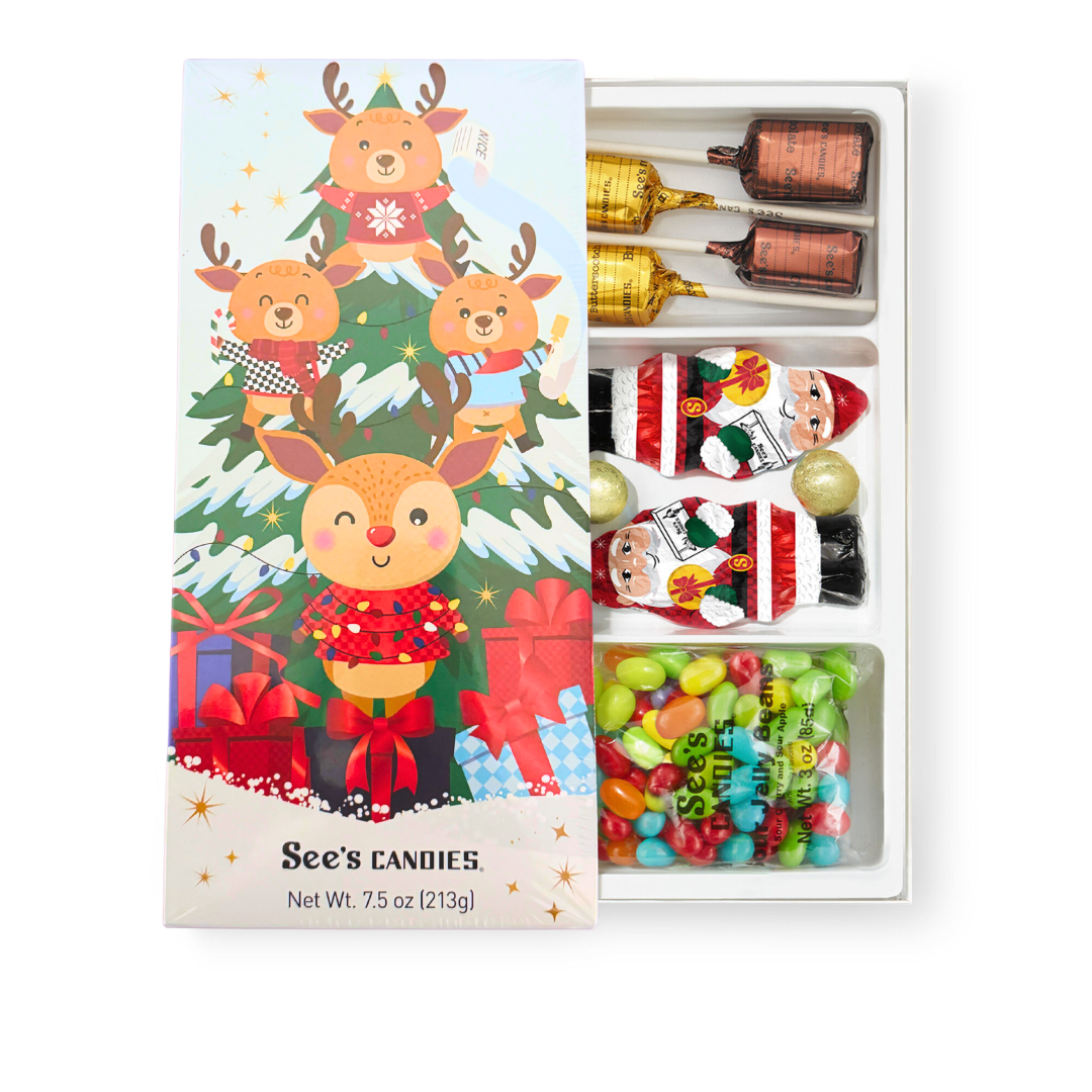 See's Candies Reindeer Cheer Box 7.5oz