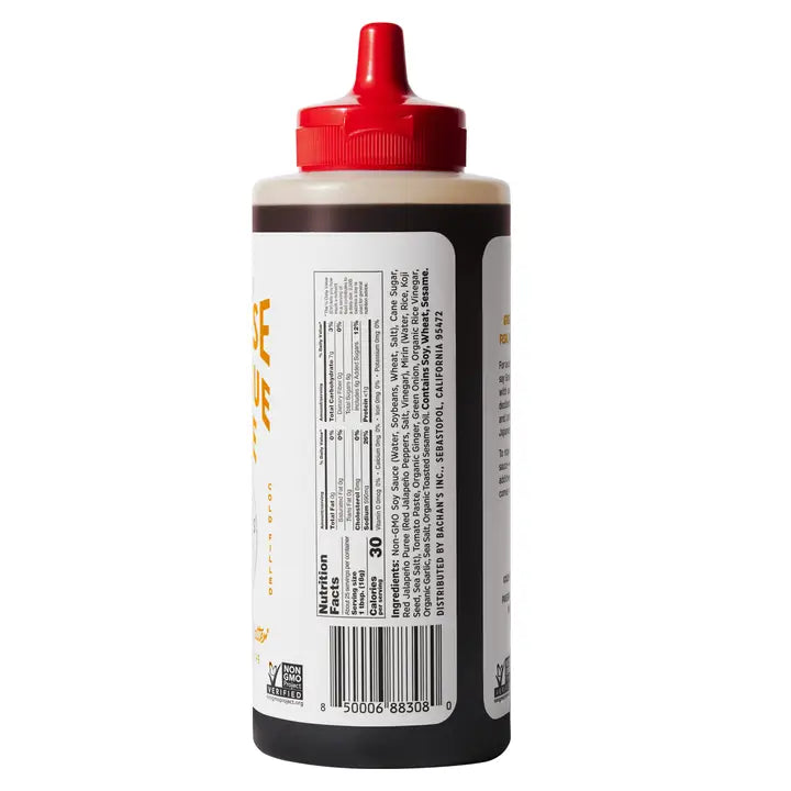 Bachan's Hot and Spicy Japanese Barbecue Sauce, 16 oz
