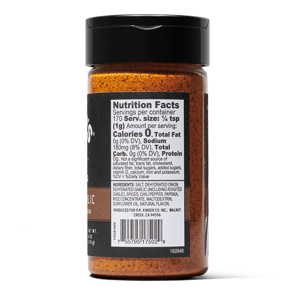 Kinder's Woodfired Garlic, 6 oz