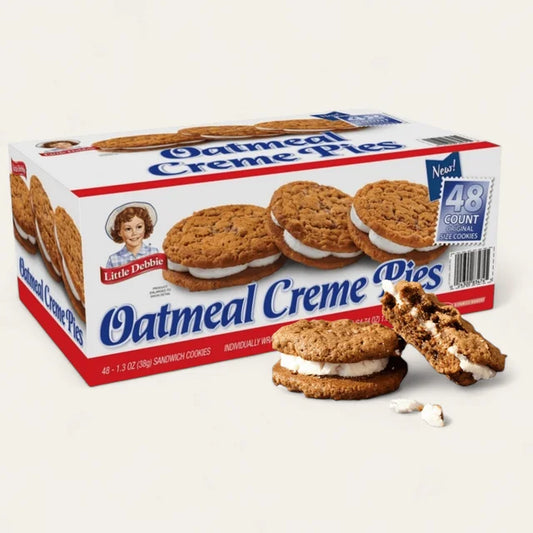 Little Debbie Oatmeal Creme Pie 48-1.3oz