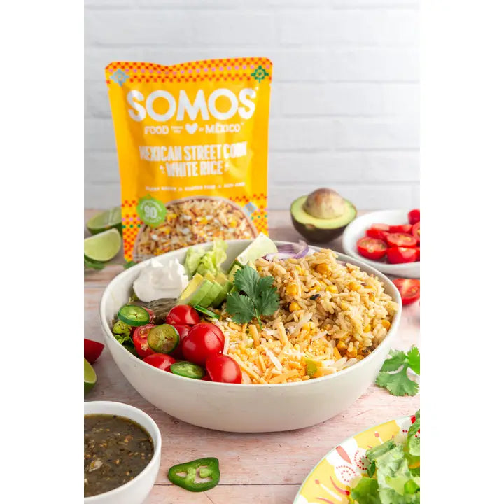 SOMOS Mexican Street Corn White Rice, 8.8 oz