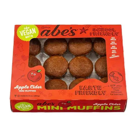 Abe's Vegan Apple Cider Donut Muffins 12 pk 10.2 oz