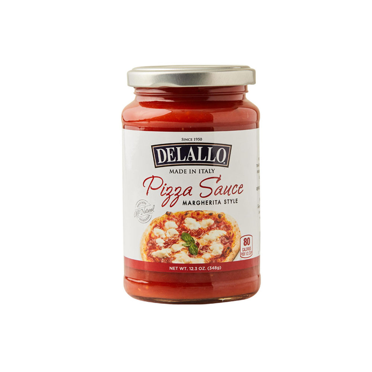 Delallo Imported Margarita Style Pizza Sauce, 12.3 oz