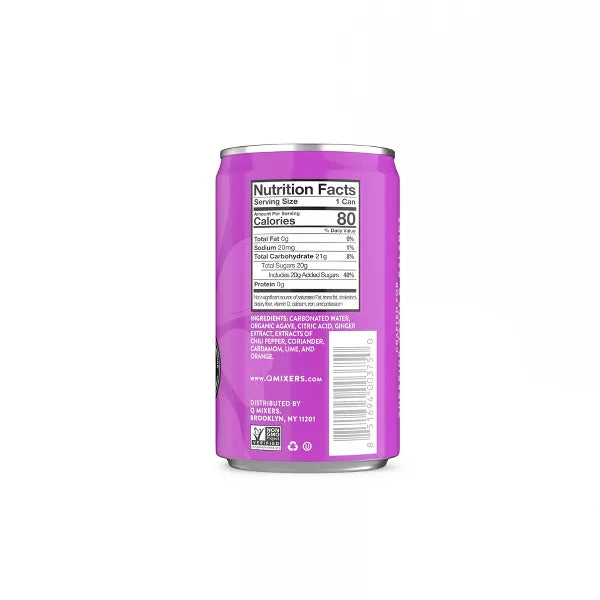 Q Tonic Ginger Beer, 4Pk, 7.5 oz
