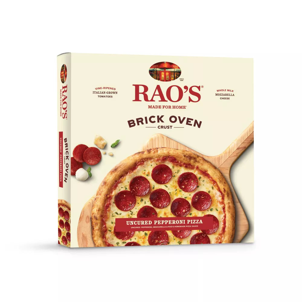Rao's Made for Home Brick Oven Crust Uncured Pepperoni Frozen Pizza, 18.3 oz
