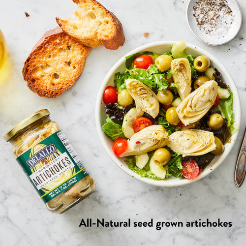 Delallo Marinated Artichoke Hearts, 12 oz
