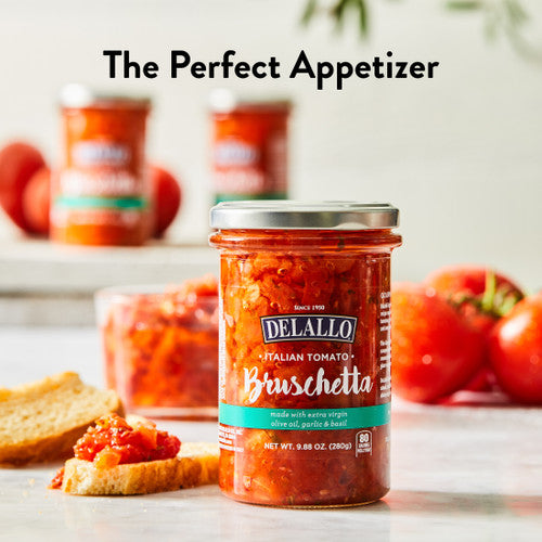 Delallo Imported Italian Tomato Bruschetta, 9.88 oz