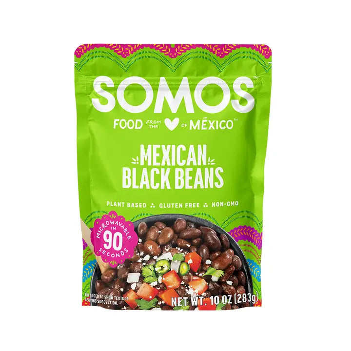 SOMOS Mexican Black Beans, 10 oz