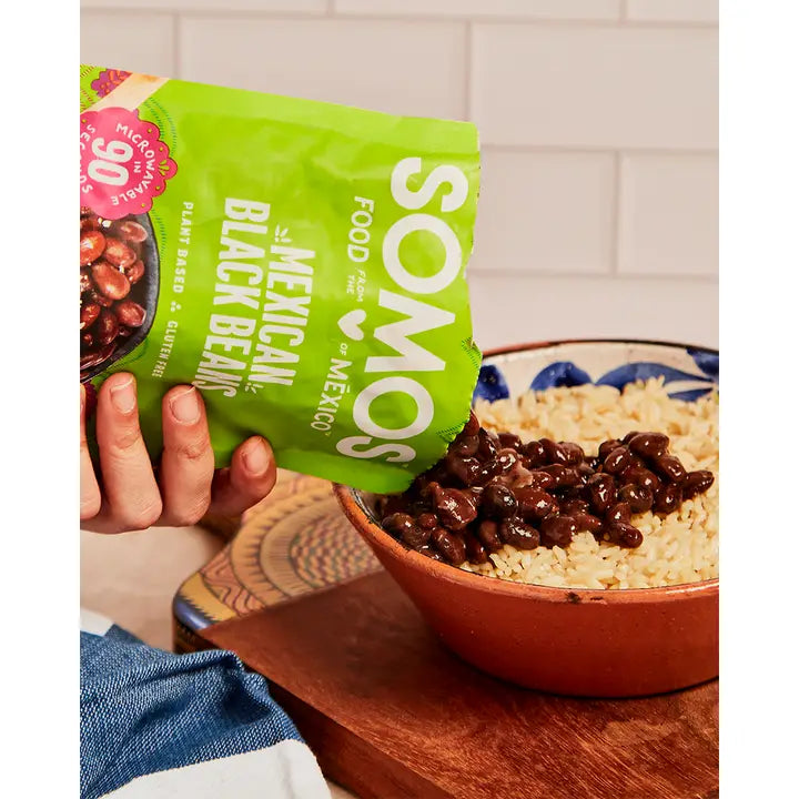 SOMOS Mexican Black Beans, 10 oz