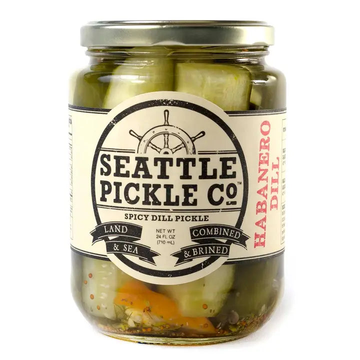 Seattle Pickle Co. Habanero Dill, 24 oz