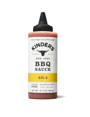 Kinder's Gold Barbecue Sauce, 15.3 oz