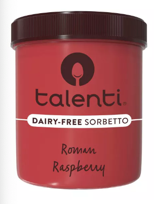 Talenti Dairy-Free Frozen Roman Raspberry Sorbetto, 1 Pint