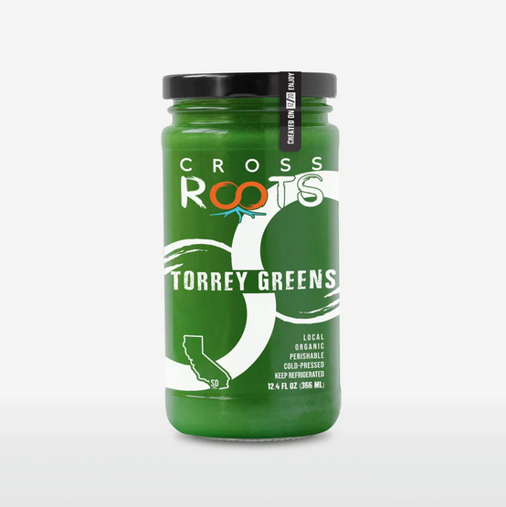 Cross Roots Torrey Greens Juice, 12.4 oz