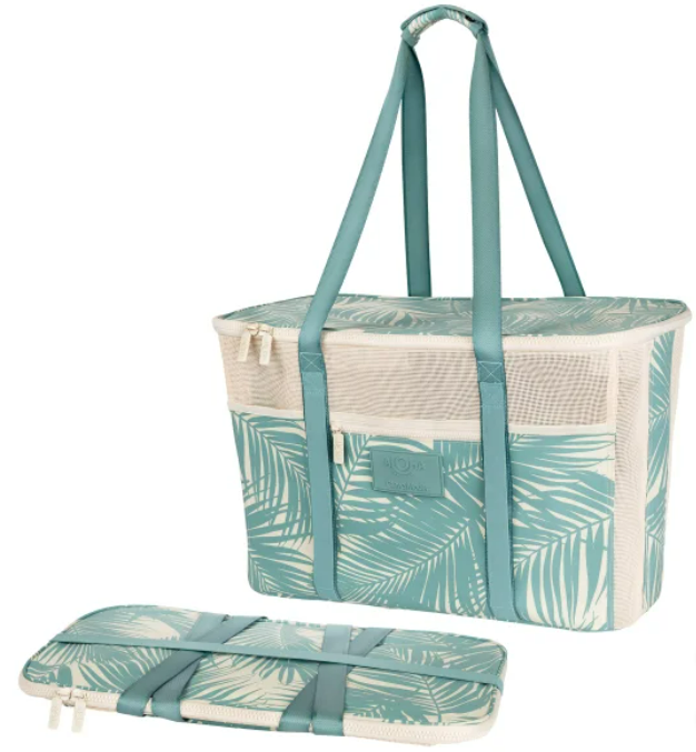 Aloha + CleverMade Collapsible Beach Tote (multiple colors)