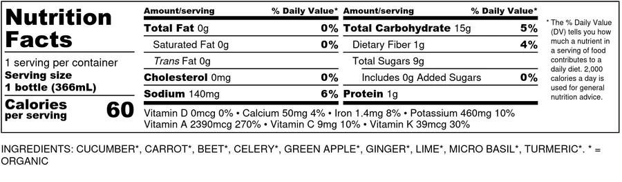 Cross Roots Sunset Cliffs Juice, 12.4 oz