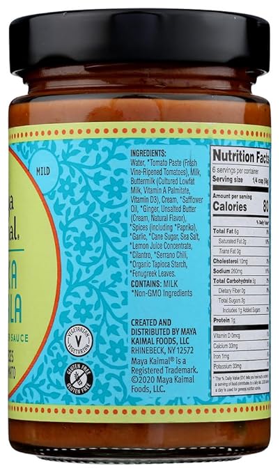 Maya Kaimal Tikka Masala, 16.75 oz, 2 Count