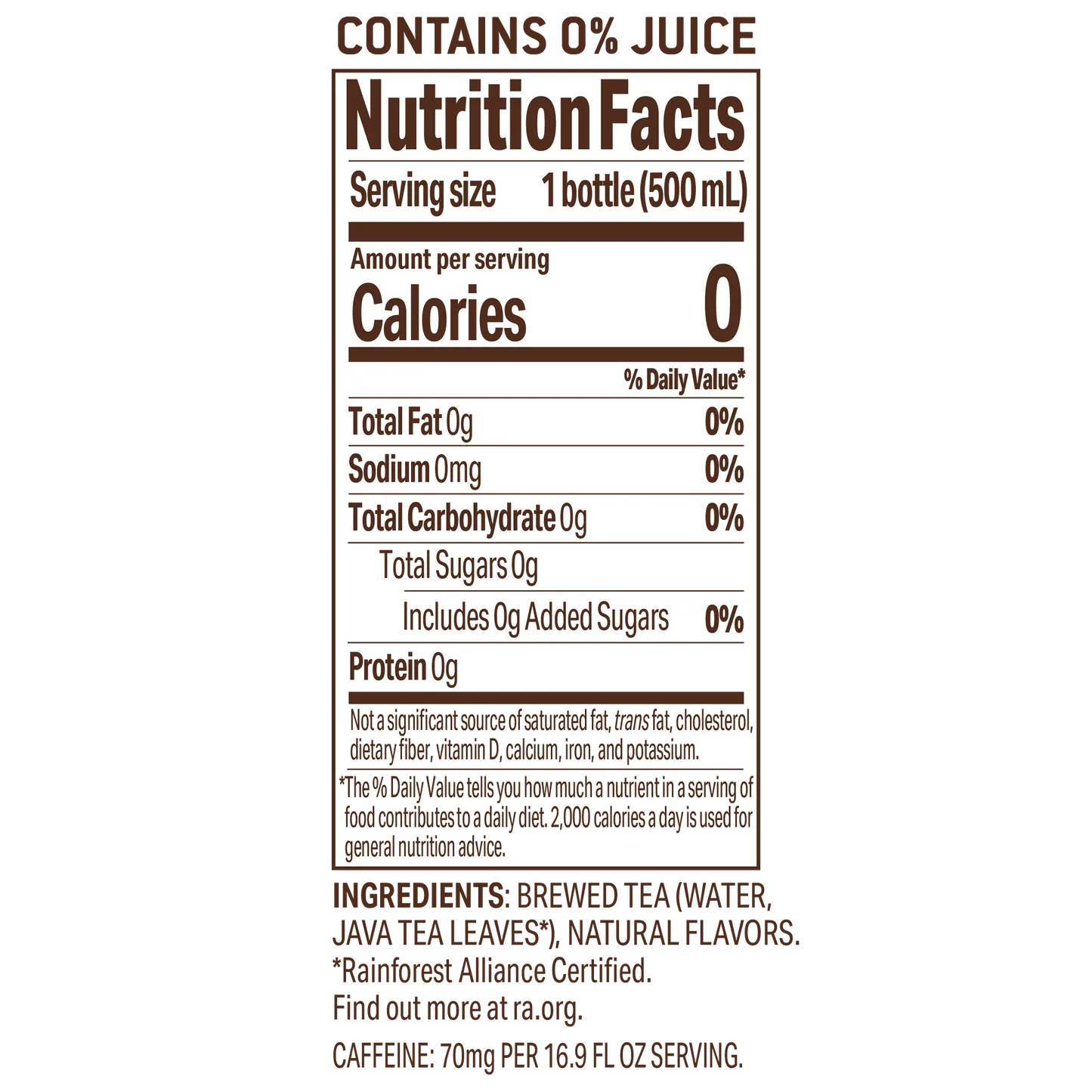 Tejava Unsweetened Lemon Black Tea, 16.9 oz