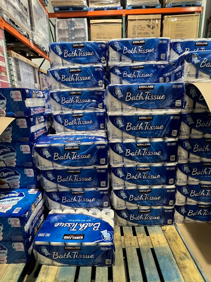 Kirkland Signature Bath Tissue 2-Ply 380 Sheets, 30 Rolls