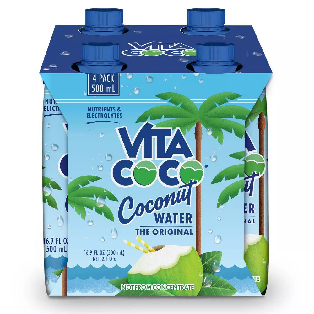 Vita Coco Original Coconut Water Cartons, 4 Count