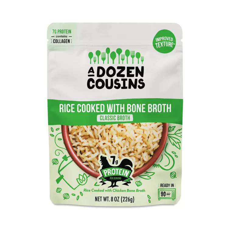 A Dozen Cousins Classic Bone Broth Rice, 8 oz