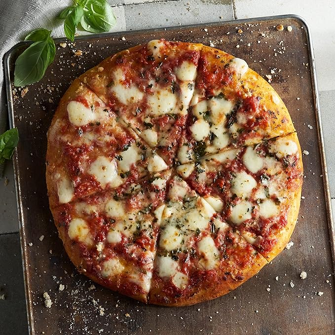 Amy's Frozen Pizza Margherita Pizza, Made With Organic Tomatoes and Basil, 13.0 oz