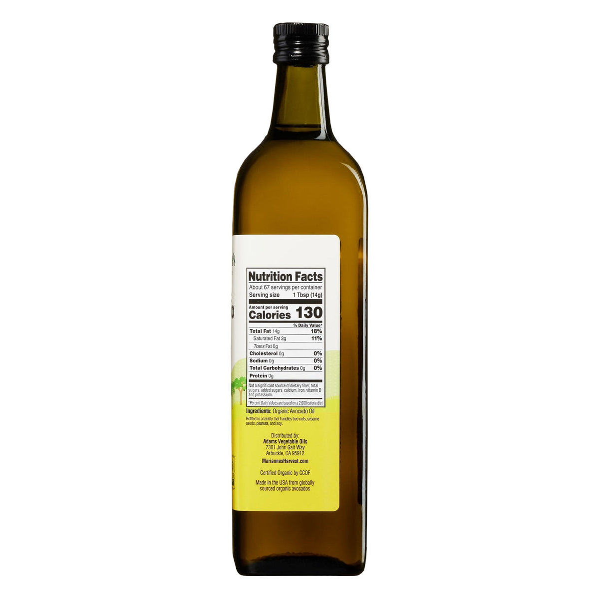 Marianne's Organic Avocado Oil, 33.8 fl oz