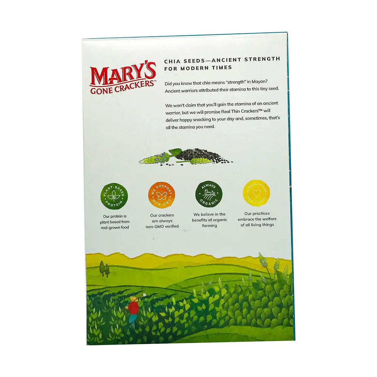 Mary's Gone Crackers Organic & Gluten Free Sea Salt Real Thin Crackers, 5 oz