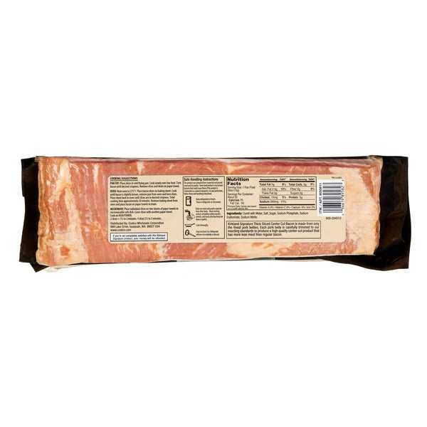 Kirkland Signature Thick Sliced Bacon 2 ct, 1.5 lb