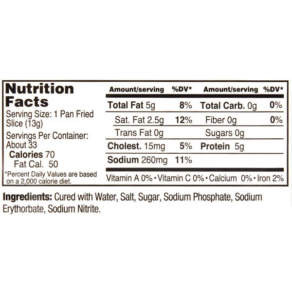 Kirkland Signature Thick Sliced Bacon 2 ct, 1.5 lb