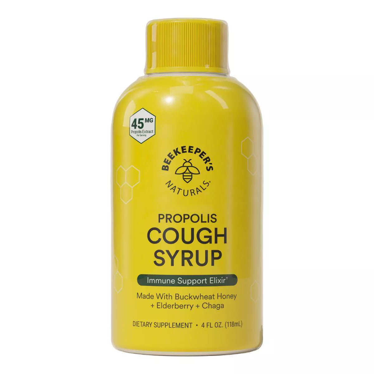 Beekeepers Naturals Daytime Propolis Cough Syrup, 4 oz