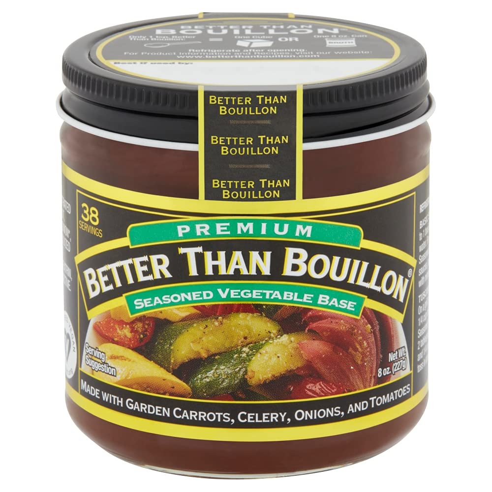 Better Than Bouillon Seasoned Vegetable Base, 8 oz