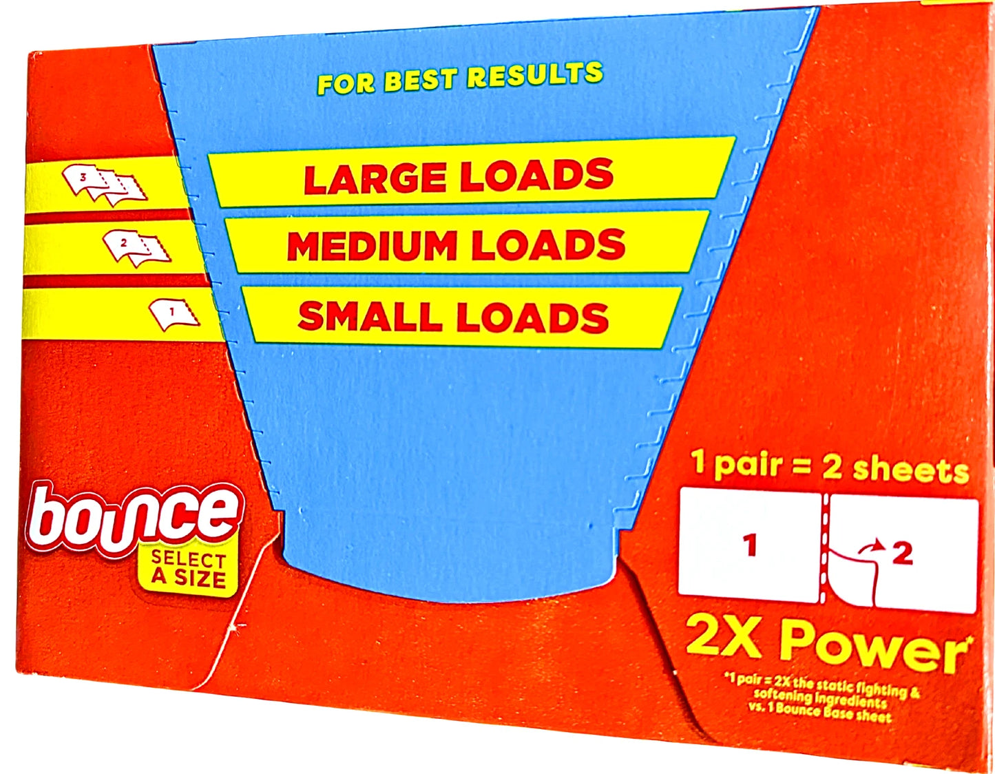 Bounce Select-a-Size Dryer Sheets, Outdoor Fresh Scent, 400 Sheets