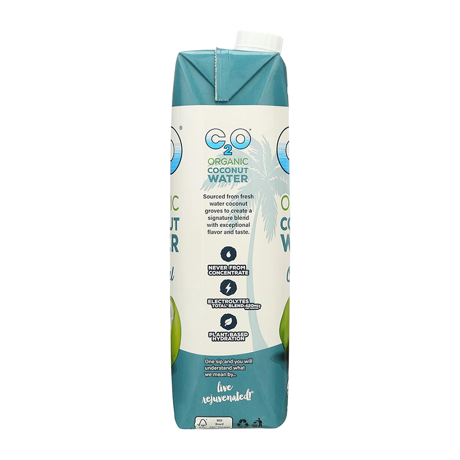 C2O Organic Coconut Water, 33.8 oz
