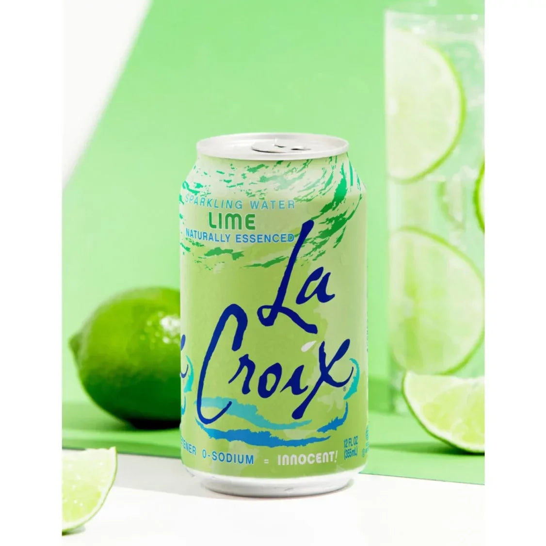 LaCroix Lime Sparkling Water 12 ct, 12 oz