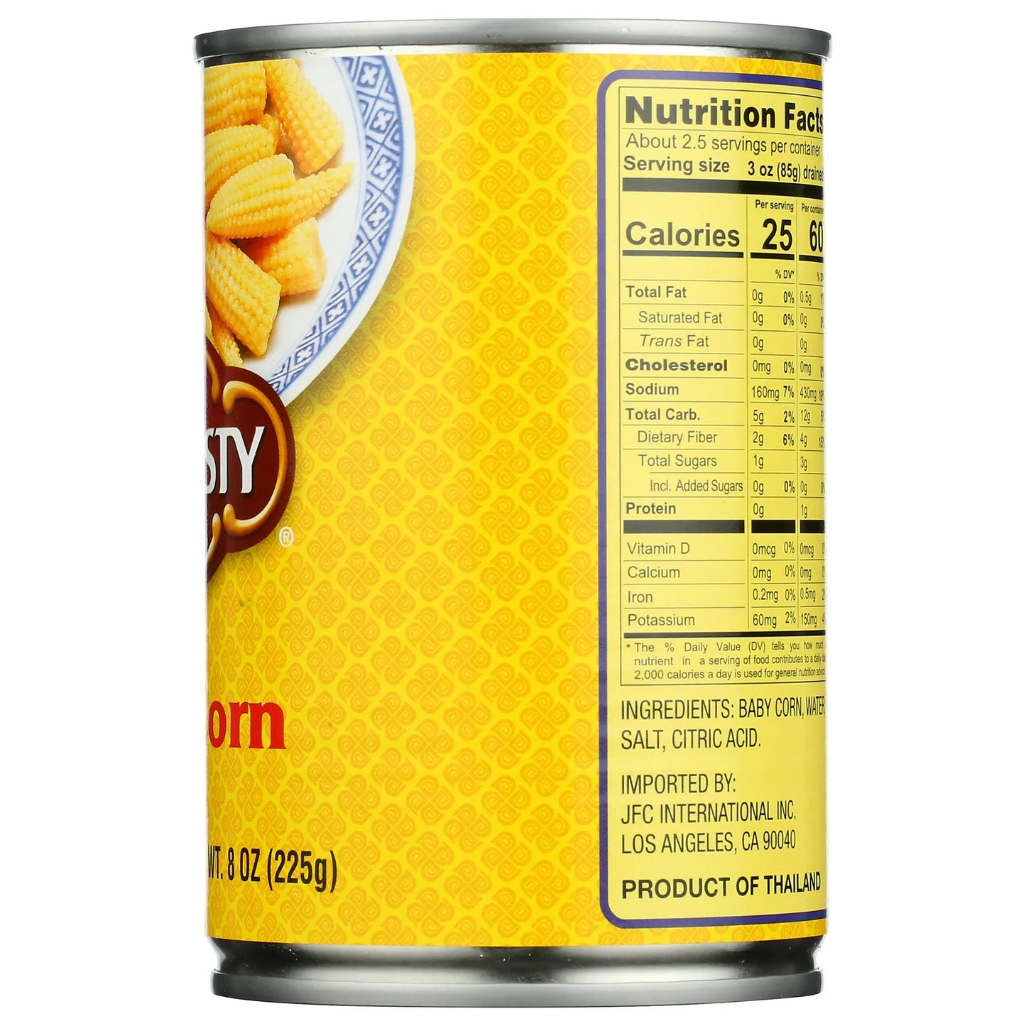 Dynasty Cut Baby Corn, 15 oz