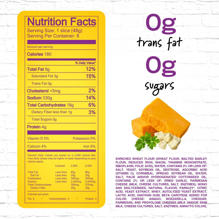 New York Bakery The Original Texas Toast Five Cheese, 13.5 oz