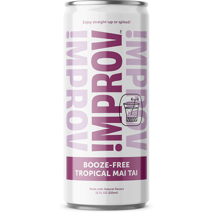 !MPROV Booze-Free Tropical Mai Tai, 4 Count