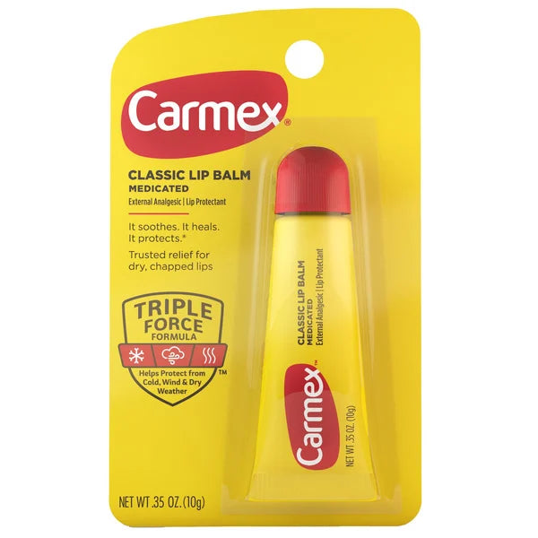 Carmex Classic Lip Balm, 0.35 oz, 12 ct