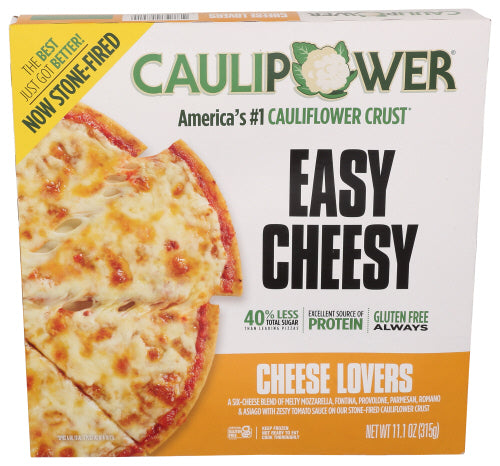 Caulipower Cheese Lovers Stone-Fired Cauliflower Crust Pizza, 11.1 oz