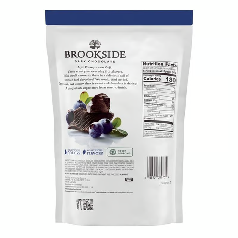 Brookside Dark Chocolate Acai Blueberry, 32 oz